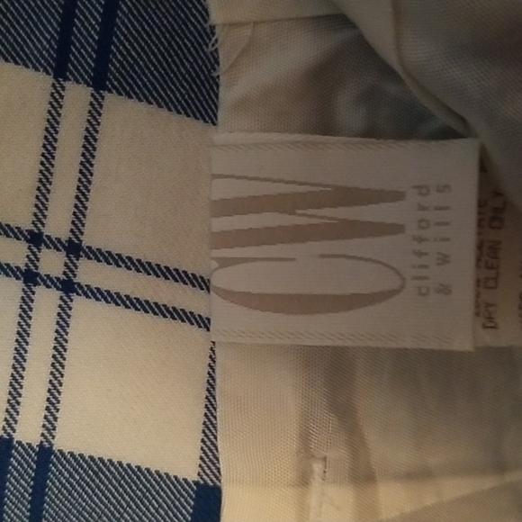 CW PLAID SKIRT - Picture 4 of 4